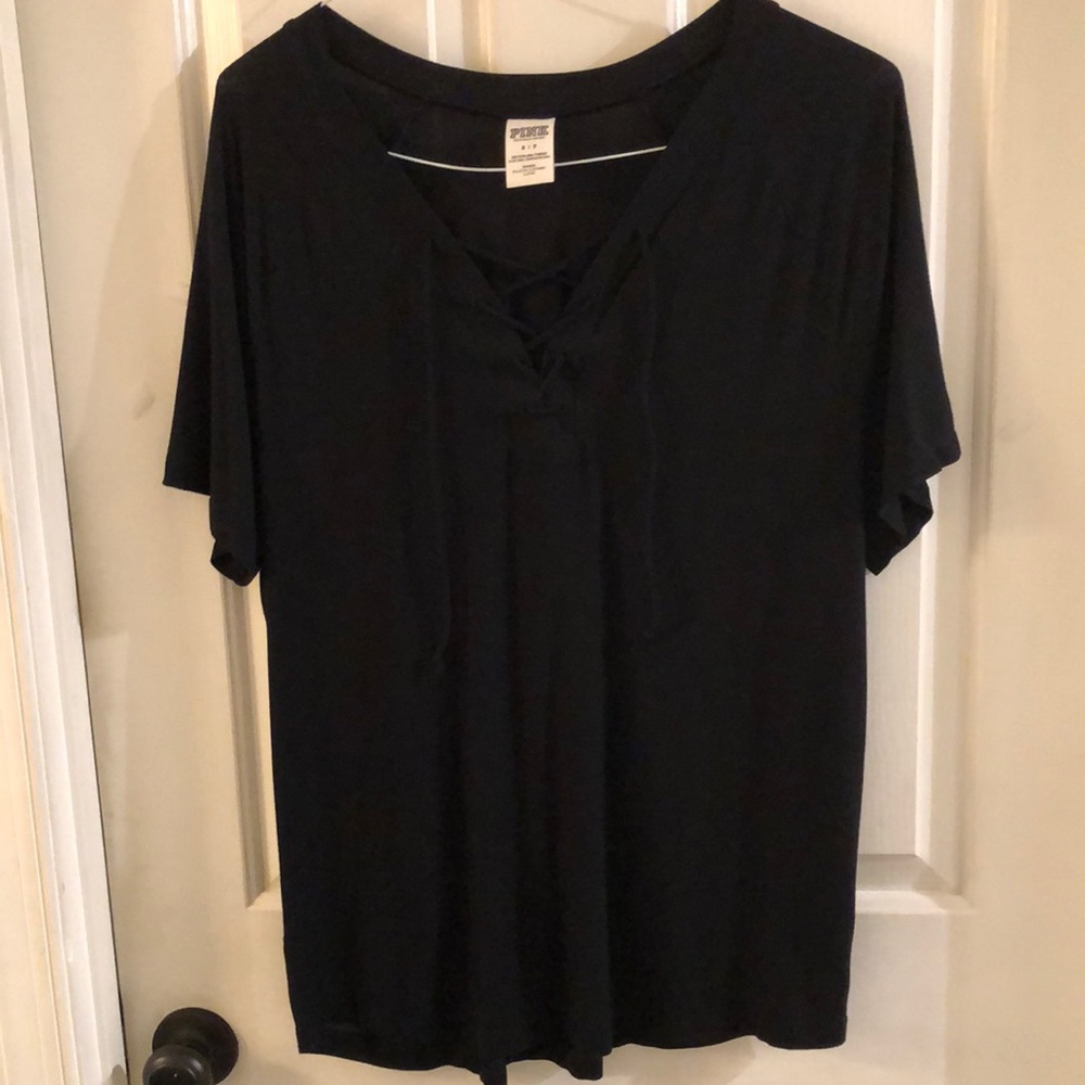 Victoria Secret PINK Tie-up Shirt